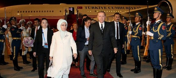 Cumhurbaşkanı Erdoğan Çinde