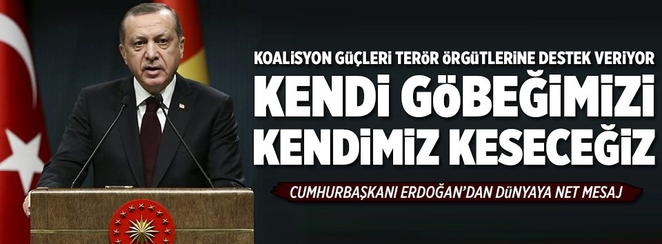 Erdoğandan kritik El Bab açıklaması