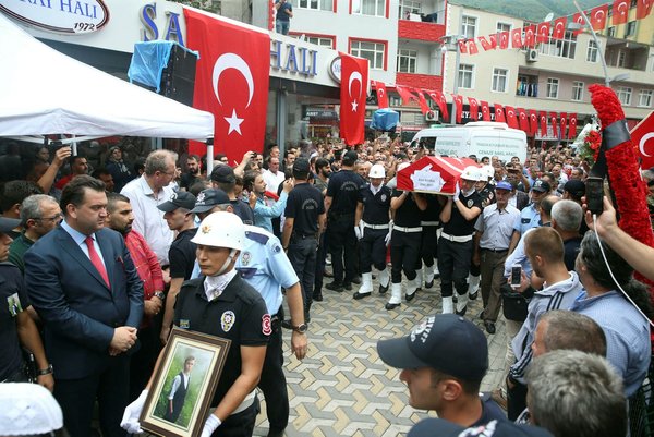 Şehit Eren Bülbül son yolculuğuna uğurlandı