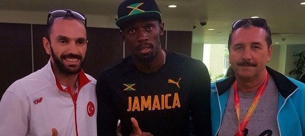 Usain Bolttan Ramil Guliyeve tebrik