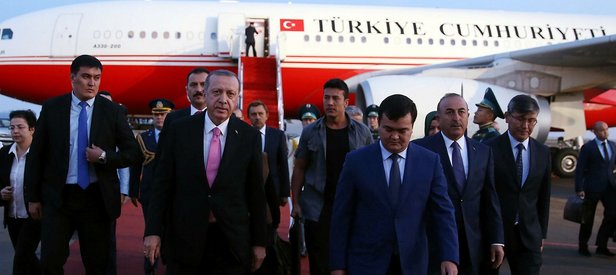 Cumhurbaşkanı Erdoğan Kazakistanda