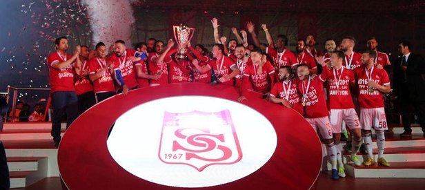 TFF 1. Ligde Sivasspor şampiyon oldu