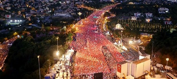 Kurtulmuş: 6 milyon kişi katıldı