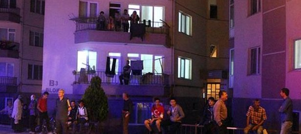 Balkondan yardım edin diye bağırdı! Böyle bulundu
