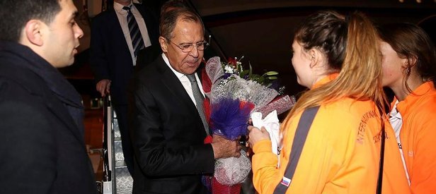 Rusya Dışişleri Bakanı Türkiyeye geldi