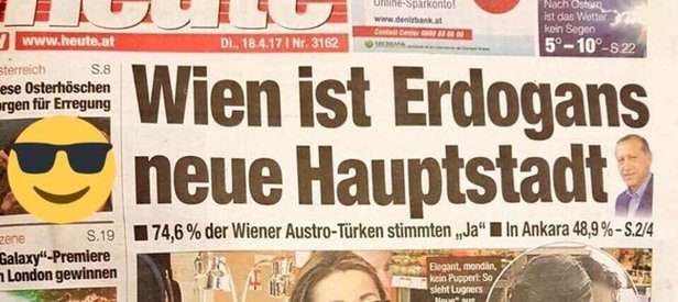 Viyana Erdoğanın yeni başkenti
