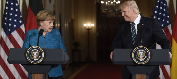Trumptan Merkele Türkiye resti