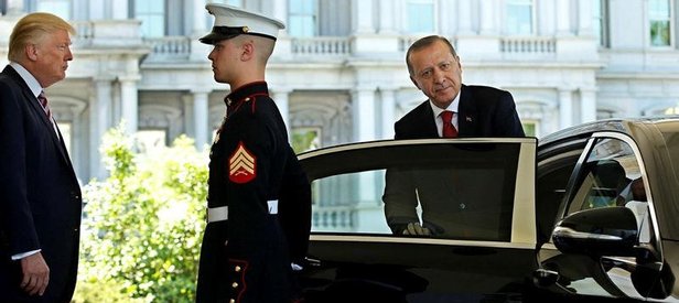 Trump, Erdoğanı kapıya kadar uğurladı