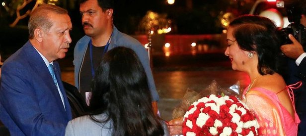 Cumhurbaşkanı Erdoğan Hindistanda