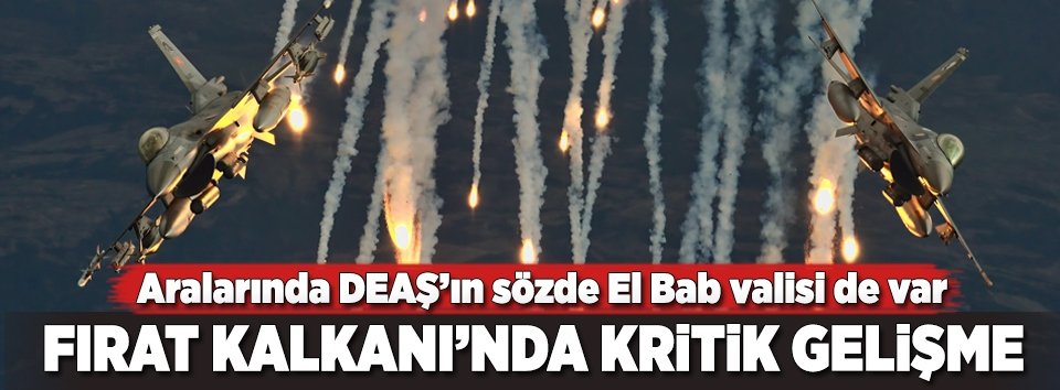Fırat Kalkanında kritik gelişme