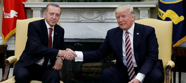 Cumhurbaşkanı Erdoğan, Trump ile görüştü