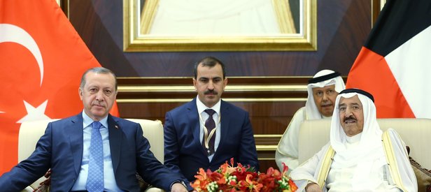 Cumhurbaşkanı Erdoğan Kuveytte