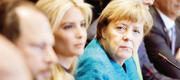 Angela Merkele Trump işkencesi!