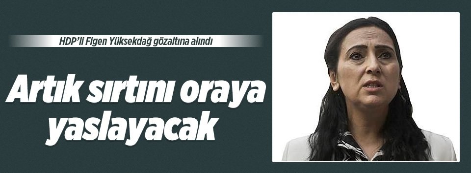 Figen Yüksekdağ gözaltına alındı
