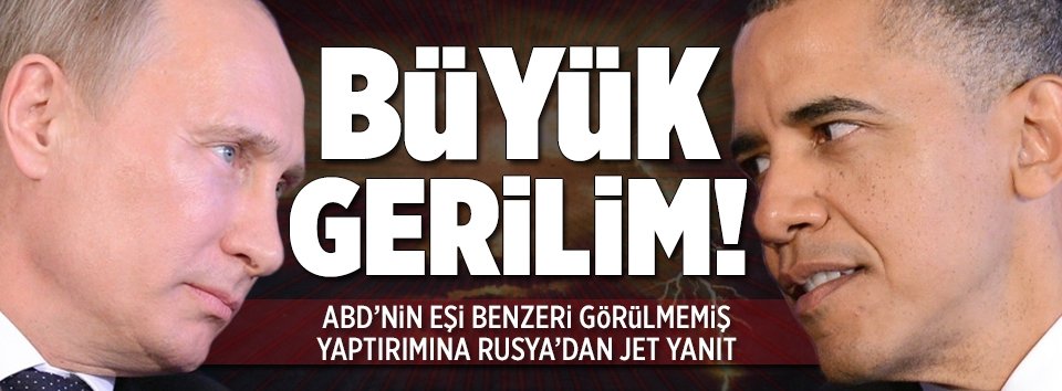 Rusyadan ABDye jet yanıt