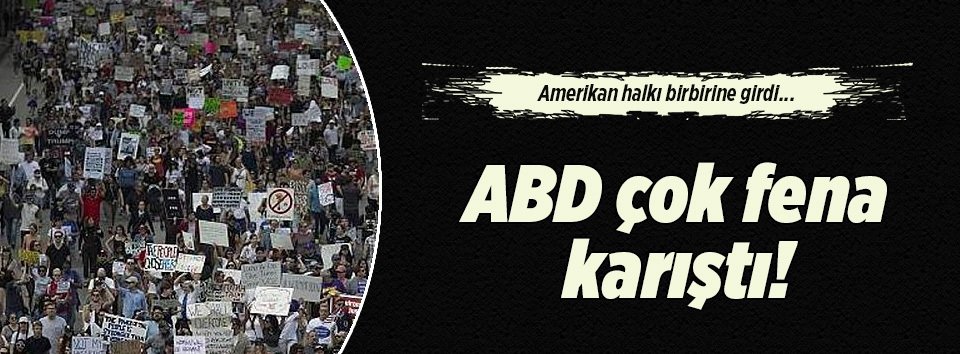 ABD halkı kamplara ayrıldı!