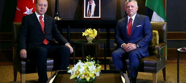 Erdoğan ve Ürdün Kralı 2. Abdullahın görüşmesinin ardından ortak bildiri yayımlandı