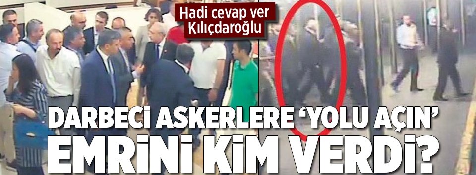 Tanklara yolu açın emrini kim verdi?