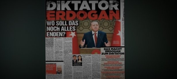 Bildden küstah manşet!