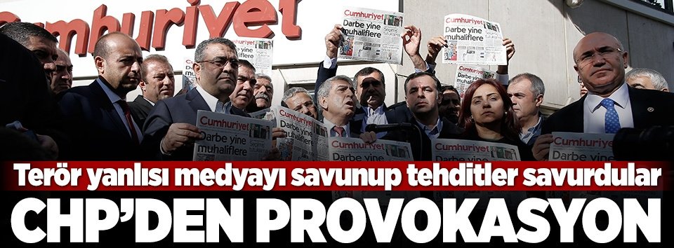 CHP heyetinden provokasyon