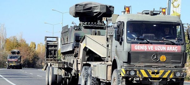 Suriye sınırına Stinger füzeli Atılgan sevkiyatı