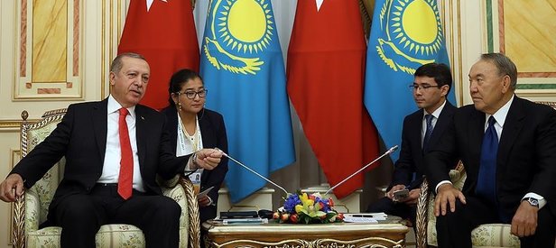 Cumhurbaşkanı Erdoğan Kazakistanda