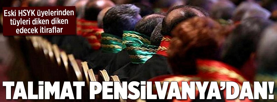 Kararlar Pensilvanyada veriliyordu