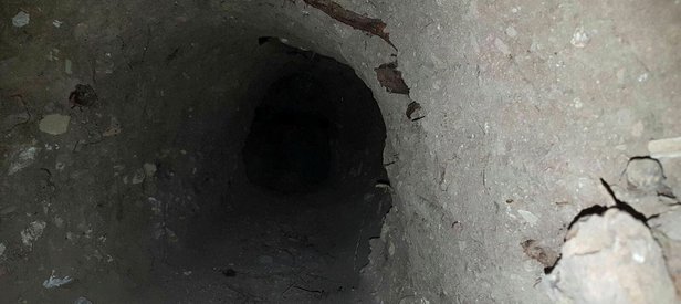 Nusaybinde tünel bulundu