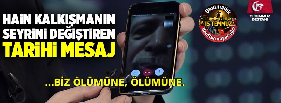 A Haberin tarihi yayını