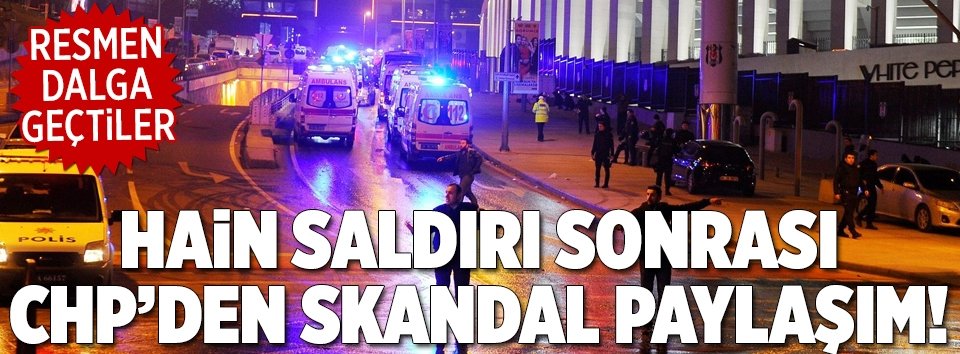 Bombalı saldırısı sonrası CHPden skandal paylaşım!