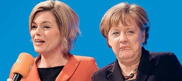 Merkelin yardımcısı Klöcknerden küstah sözler