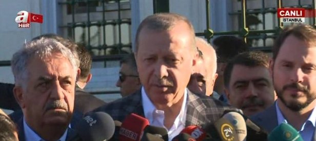 Erdoğandan ABDye sert tepki