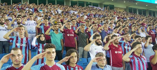 Trabzon Eren için ayakta
