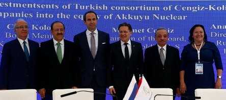 Akkuyu Nükleer Santrali'nde imzalar atıldı