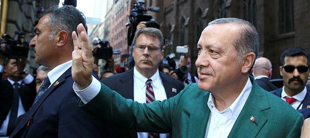 ABDde Cumhurbaşkanı Erdoğana sevgi seli!