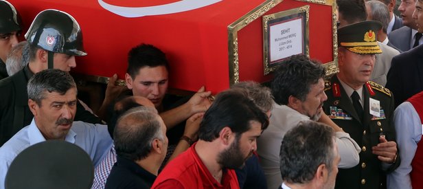 Şehit uzman çavuş Muhammed Meriçe veda